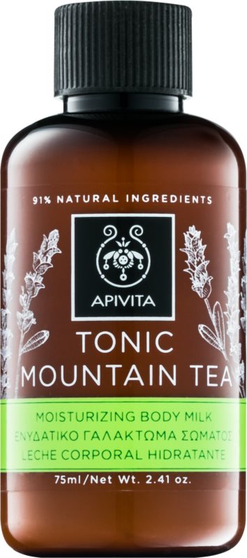 Apivita Body Tonic Bergamot & Green Tea mleczko z tonikiem do ciała