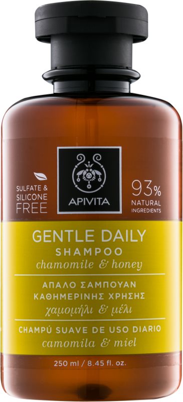 Apivita Holistic Hair Care Chamomile & Honey sampon mindennapi használatra