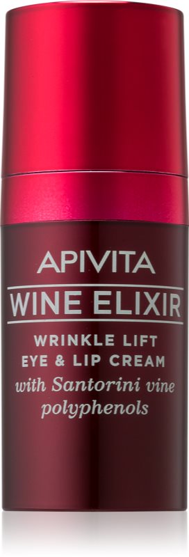 Apivita Wine Elixir Santorini Vine krema proti gubam za okoli oči in ustnic
