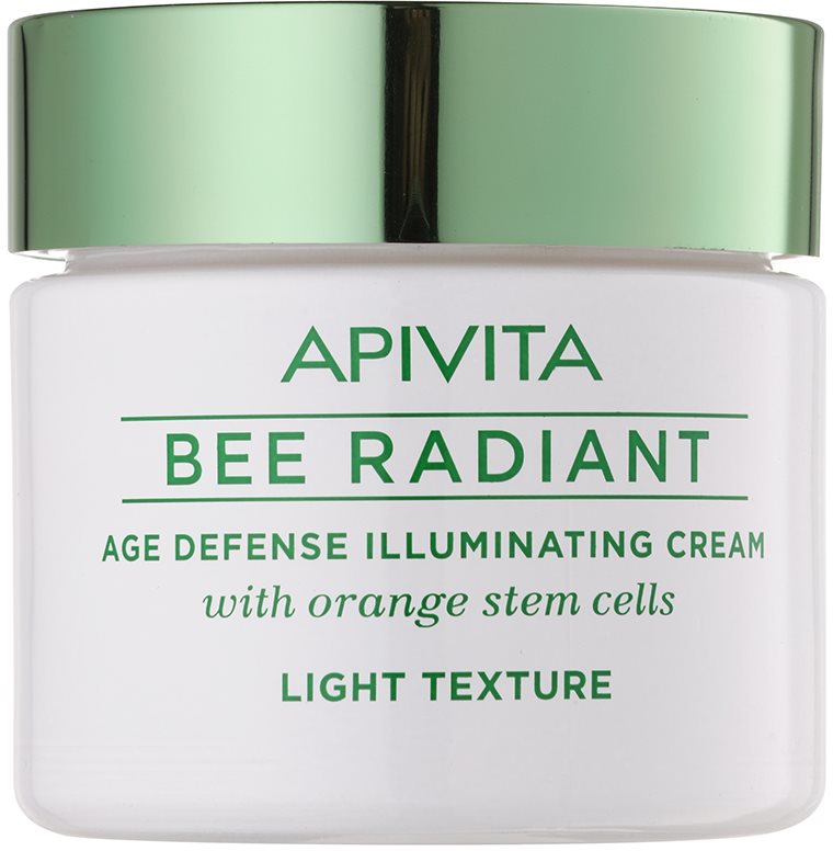 Apivita Bee Radiant leichte verjüngende Creme zur Verjüngung der Gesichtshaut