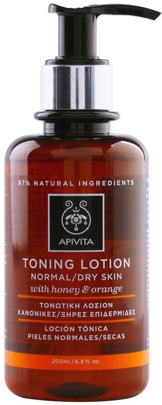 Apivita Cleansing Honey & Orange Tonic voor Normale en Droge Huid