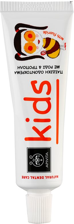 Apivita Natural Dental Care Kids 2+ Toothpaste for Children