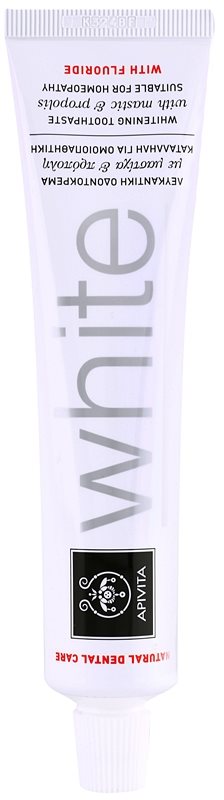 Apivita Natural Dental Care White bleichende Zahnpasta