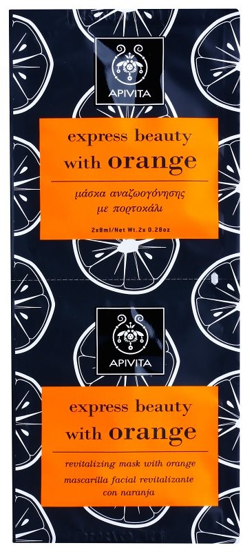 Apivita Express Beauty Orange Revitalizing Face Mask