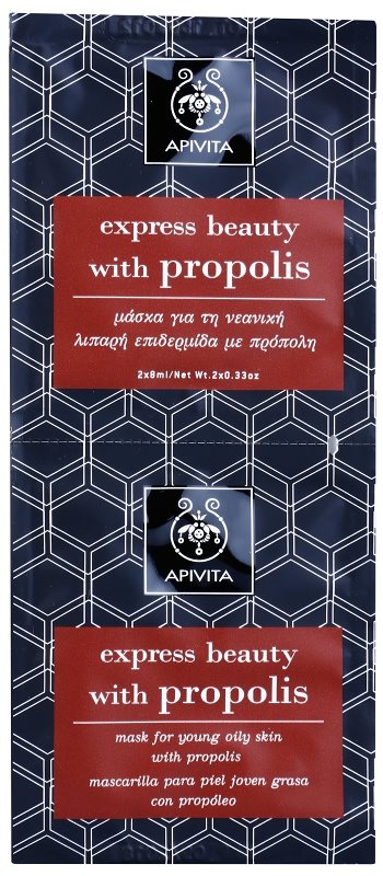 Apivita Express Beauty Propolis čistilna maska za mastno kožo