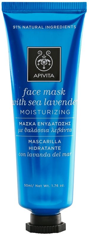 Apivita Express Beauty Sea Lavender Moisturizing and Antioxidant Face Mask