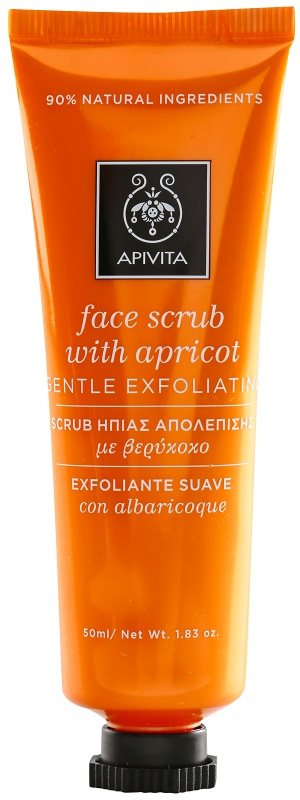 Apivita Express Beauty Apricot sanftes Haut-Peeling