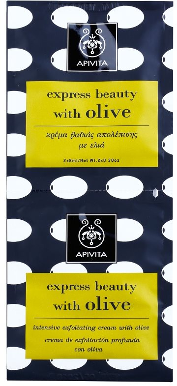 Apivita Express Beauty Olive globinsko čistilni piling za obraz