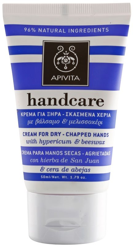 Apivita Hand Care Hypericum & Beeswax krém na suché a popraskané ruky