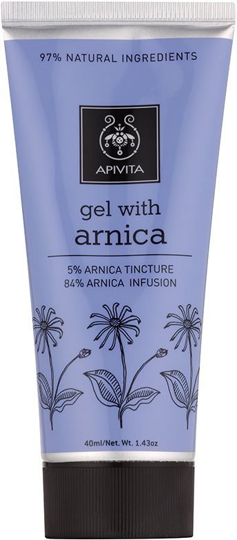 Apivita Herbal Arnica Gel gegen blaue Flecken, Quetschungen und Schwellungen