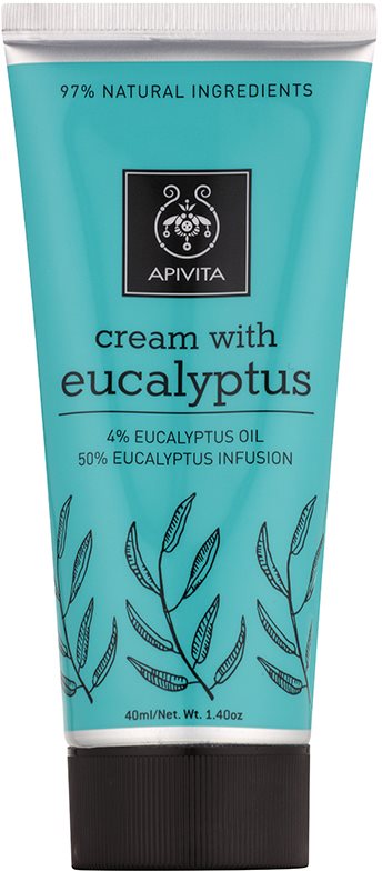 Apivita Herbal Eucalyptus krem na bóle mięśni, układu oddechowego i przeziębienia