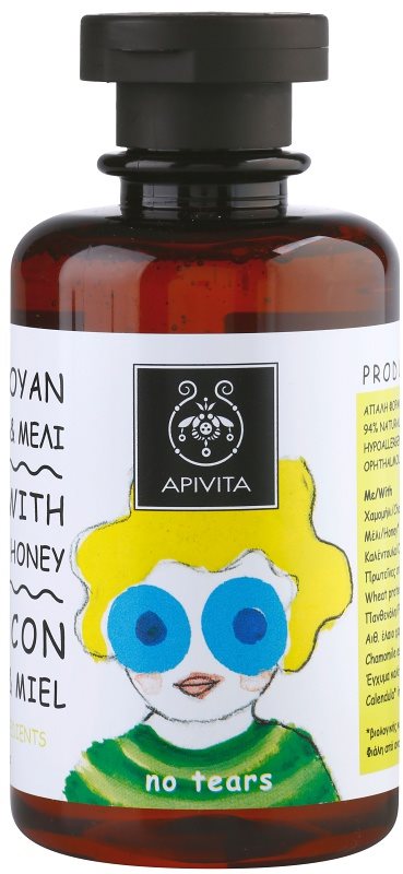 Apivita Kids Chamomile & Honey Kalmerende Shampoo voor Kinderen