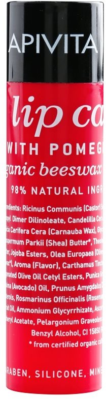 Apivita Lip Care Pomegranate tápláló szájbalzsam