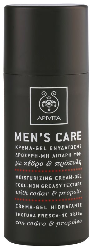 Apivita Men's Care Cedar & Propolis gel krema s hidratacijskim učinkom