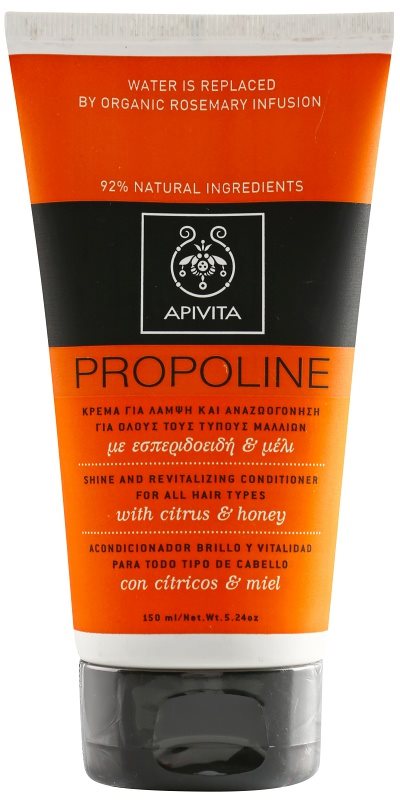 Apivita Holistic Hair Care Citrus & Honey après-shampoing revitalisant pour tous types de cheveux
