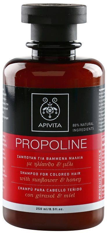 Apivita Holistic Hair Care Sunflower & Honey Shampoo voor Gekleurd Haar