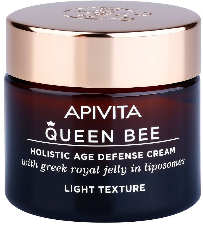 Apivita Queen Bee Holistic Age Defense Cream Light Texture