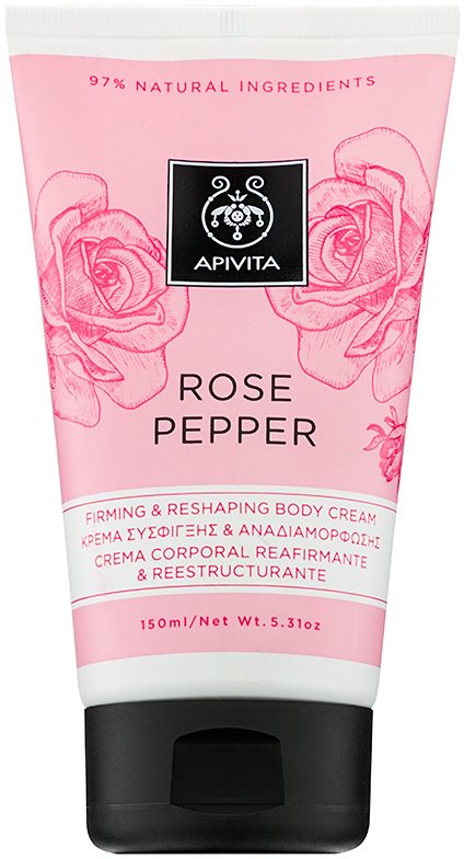 Apivita Rose Pepper creme modelador para corpo