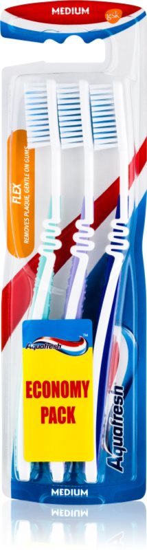 Aquafresh Flex brosses à dents medium