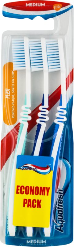 Aquafresh Flex Medium Toothbrushes
