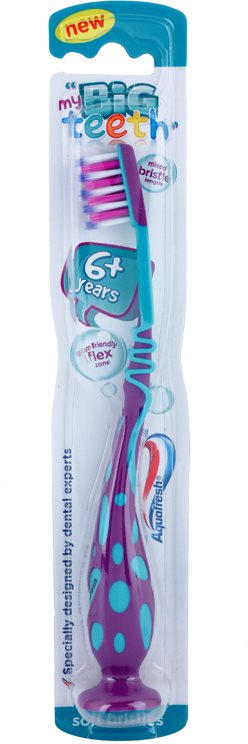 Aquafresh Big Teeth Toothbrush For Children Soft