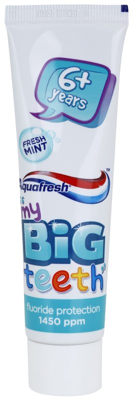 Aquafresh Big Teeth zobna pasta za otroke