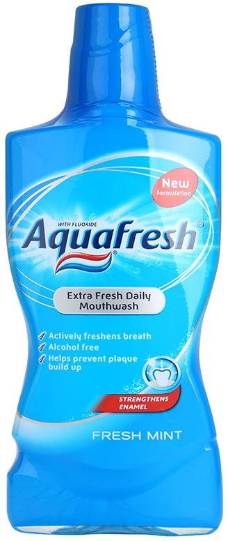 Aquafresh Fresh Mint вода за уста за свеж дъх