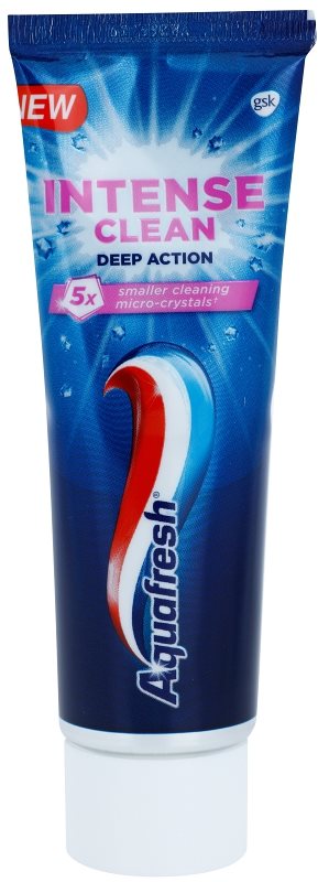 Aquafresh Intense Clean Deep Action Toothpaste with Active Micro Crystals