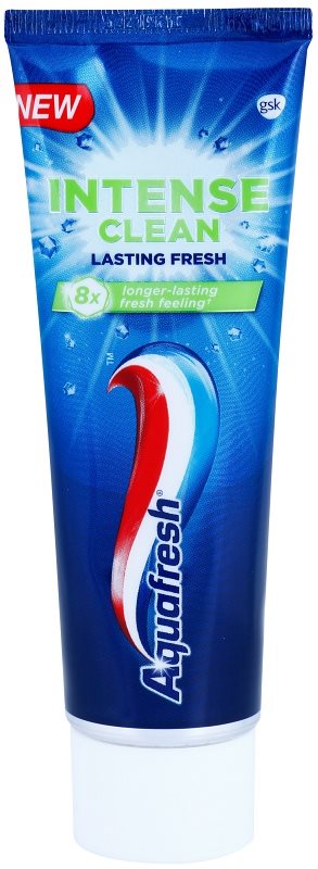 Aquafresh Intense Clean Lasting Fresh зубна паста для свіжого подиху