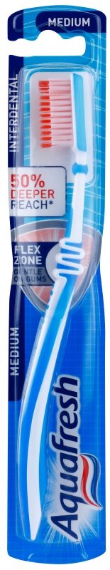 Aquafresh Interdental cepillo de dientes medio