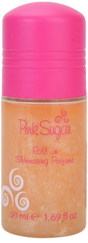 Aquolina Pink Sugar Αποσμητικό roll-on για γυναίκες 50 μλ με στρας