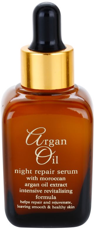 Argan Oil Revitalise Cares Protect trattamento rigenerante notte con olio di argan