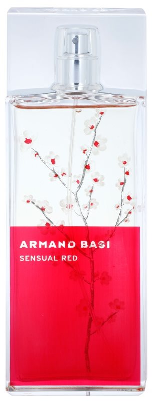 Armand Basi Sensual Red Eau de Toillete για γυναίκες 100 μλ