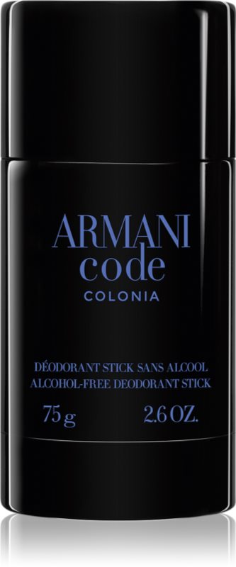 Armani Code Colonia déodorant stick pour homme 75 g