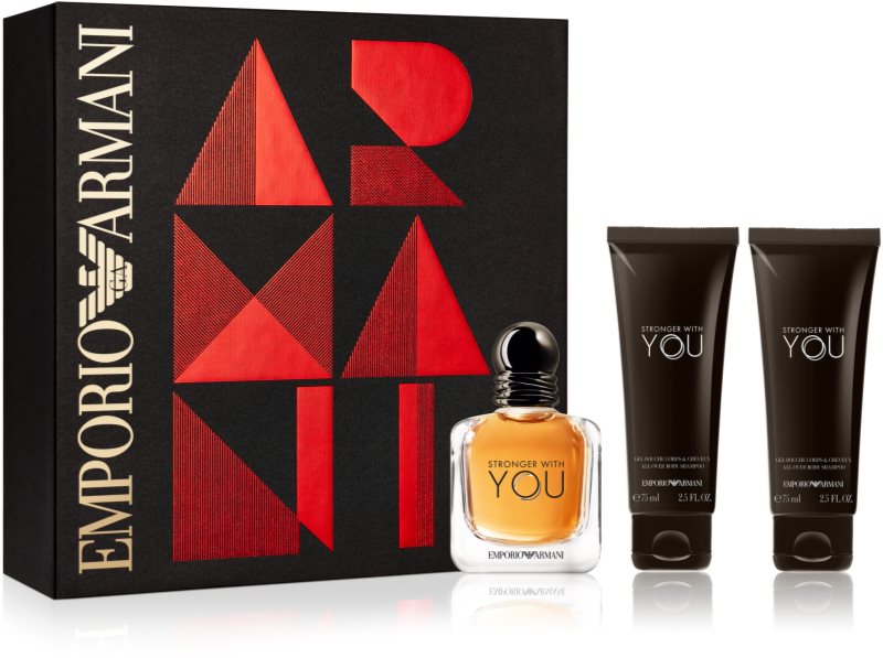 Armani Emporio Stronger With You coffret cadeau II.