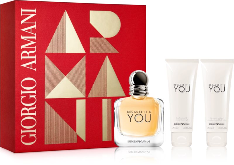 Armani Emporio Because It's You dárková sada I.