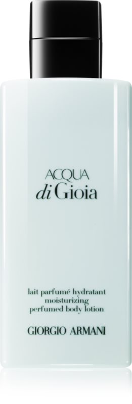 Armani Acqua di Gioia leite corporal para mulheres 200 ml