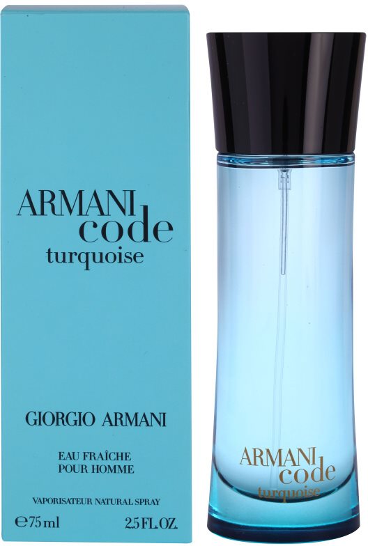 Armani Code Turquoise toaletna voda za moške 75 ml