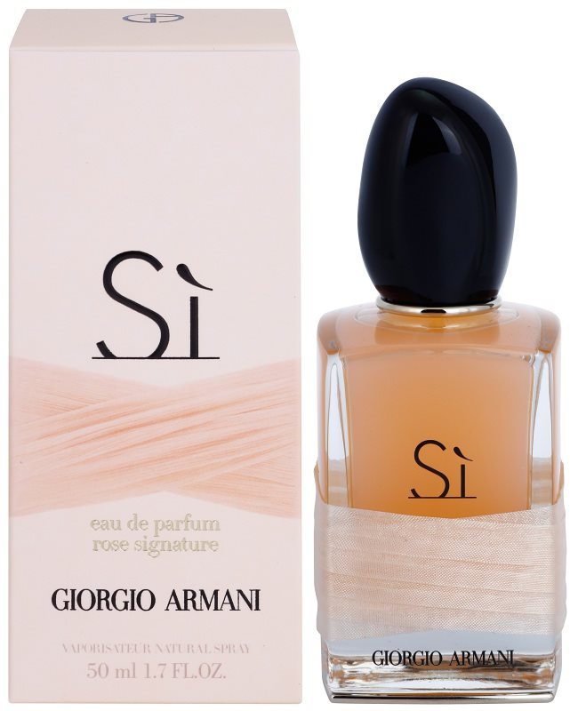 Armani Sì Rose Signature eau de parfum pentru femei 50 ml