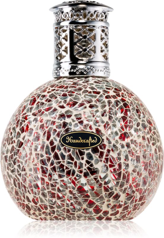 Ashleigh & Burwood London Silver Red lampes à catalyse petite 11 x 8 cm
