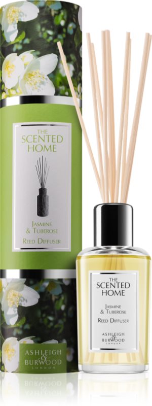 Ashleigh & Burwood London The Scented Home Jasmine & Tuberose diffuseur d'huiles essentielles avec recharge 150 ml