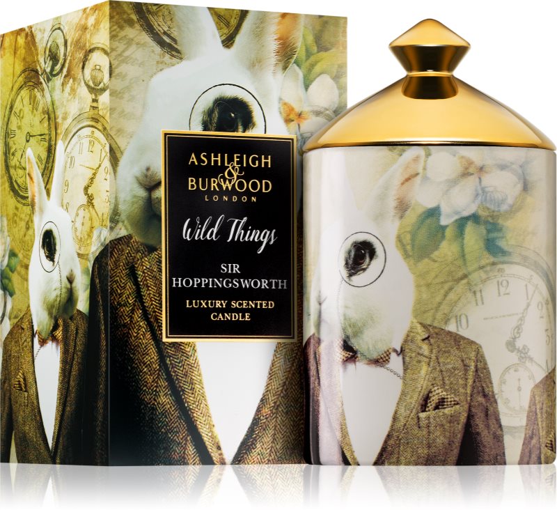 Ashleigh & Burwood London Wild Things Sir Hoppingsworth Geurkaars 320 gr (Cognac & Leather)