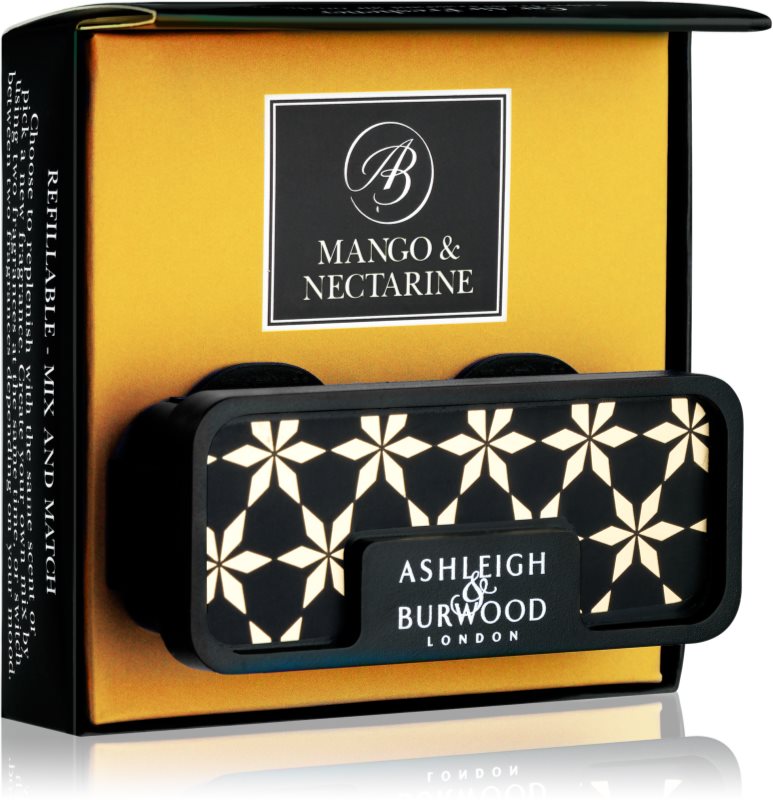 Ashleigh & Burwood London Car Mango & Nectarine Auto luchtverfrisser Clip
