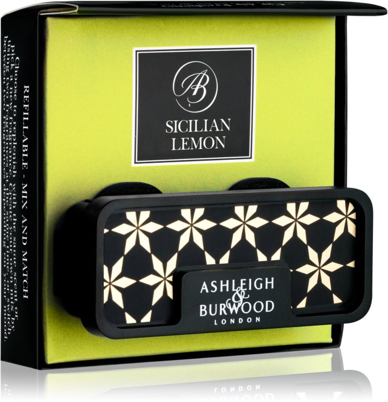 Ashleigh & Burwood London Car Sicilian Lemon vůně do auta clip