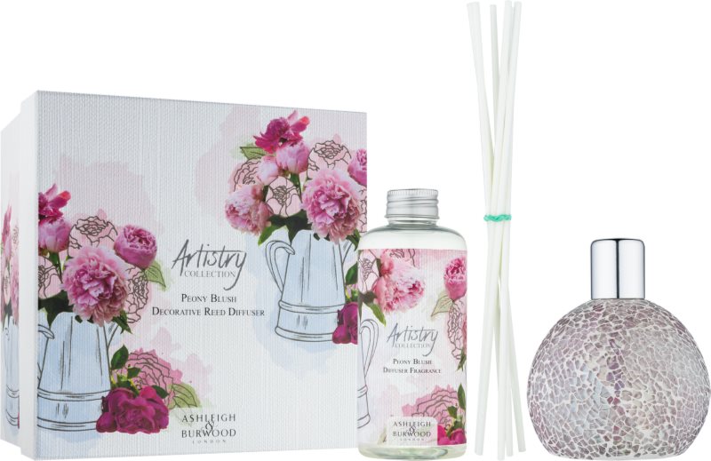 Ashleigh & Burwood London Artistry Collection Peony Blush aroma difusor com recarga 180 ml