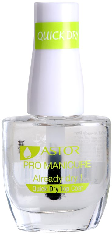 Astor Pro Manicure top coat ad asciugatura rapida per le unghie