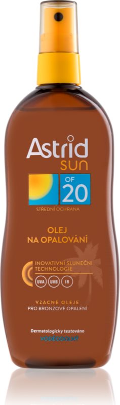 Astrid Sun αντηλιακό λάδι σε σπρέι SPF 20