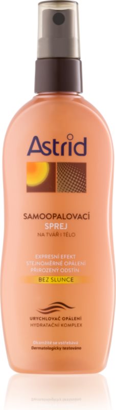 Astrid Sun Selbstbräuner Spray für Körper und Gesicht