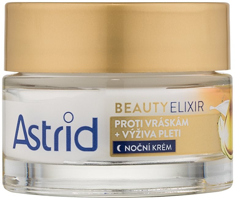 Astrid Beauty Elixir hranilna nočna krema proti gubam