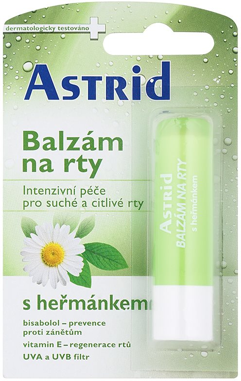 Astrid Lip Care balsamo alla camomilla per labbra secche e sensibili effetto rigenerante